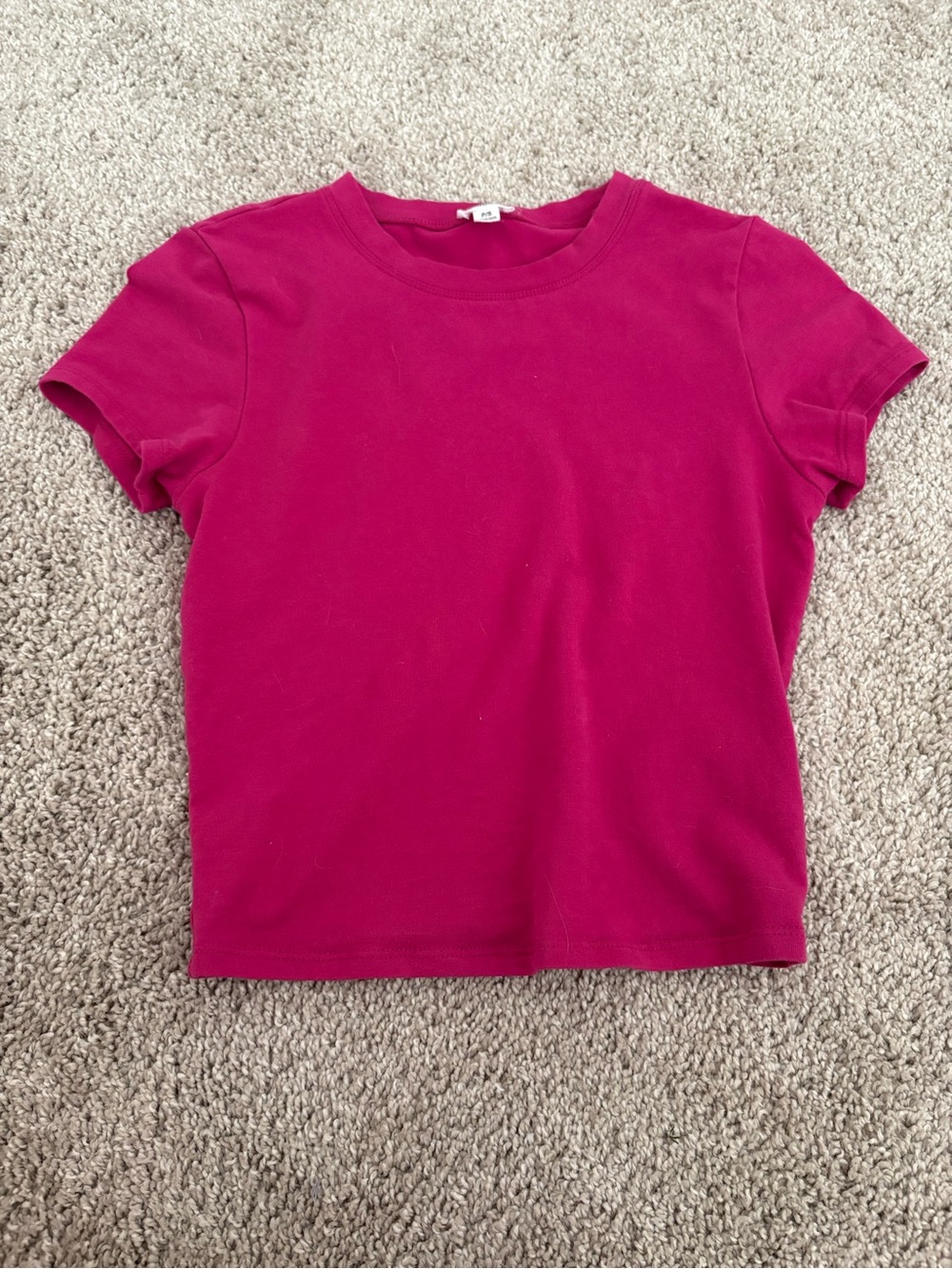 Garage Kids Short-Sleeve Crewneck Tee - Magenta